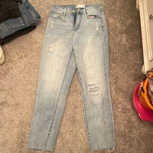 RSQ Light Wash Vintage Mom Jeans